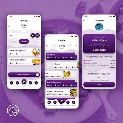 Yammy App app ui ux