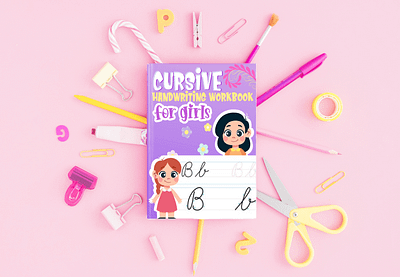 Children's Activity Book Cover Design activity book book book cover book cover design book design branding childrens book cover art design ebook graphic design handwriting book illustration kdp kindle direct purple