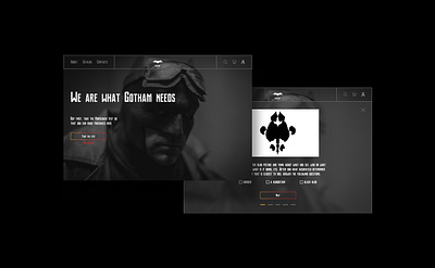 BatStore 1 batman design logo onlinestore store typography ui ux web