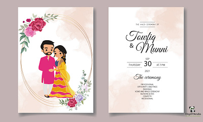 Wedding Card Design wedding wedding card