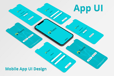 Mobile App UI. 3d android app design animation app ui app ui design branding dashboard figma app graphic design iphone app design landing page logo mobile app ui motion graphics ui