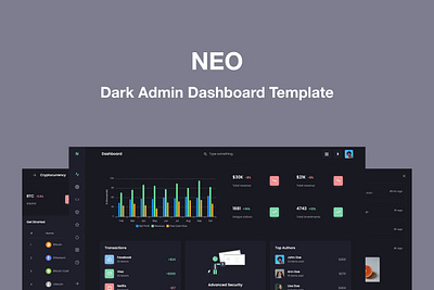 Neo - Responsive Admin Dashboard Template 3d animation app branding dashboard dashboard template design graphic design logo motion graphics responsive ui ui design user interface ux ux design web design web development website