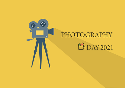 Photography Day adobe illustrator creative art design flat flat illustration graphic design illustration logo