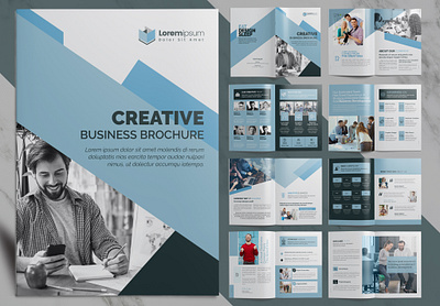 Corporate Proposal Brochure Template a4 brochure agency blue brochure clean company corporate designer graphicriver identity logo minimal brochure modern multipurpose brochure proposal prospectus recent shot simple design template vector