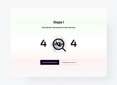 404 Error 404 404 error design ui ux website