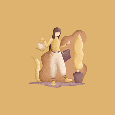 Vector Ilustration - Shopping design illustration vector