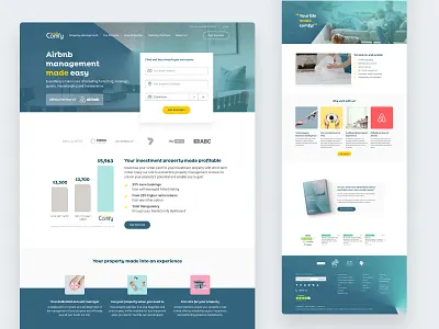 Homepage Design desktop holiday homepage design images investment real estate sections website