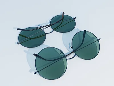 3D Sunglasses 3d azerbaijan blender sunglasses