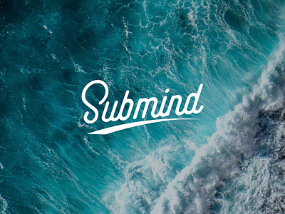 Submind - Wordmark logo arif mahabub best logo designer brand identity branding concept design logo logo design text text logo typo typography logo wordmark wordmark logo