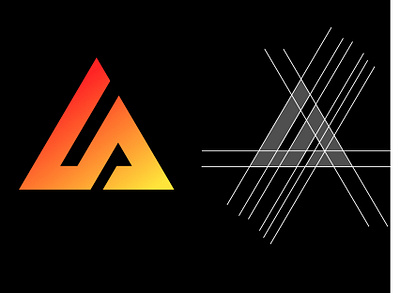 LA GRID LOGO DESIGN branding design design logo designer mahabub graphic design grid logo illustration la lalogo logo logo concept logo design logo idea logo portofolio portfolio