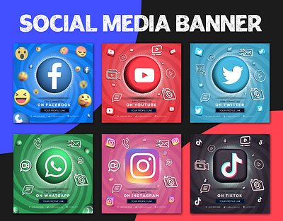 Social Media Banner Design/ 3D Advertising Design 3d design banner design fashion