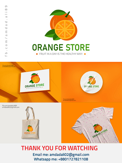 ORANGE STORE artistic brandidentity branding brandlogo customlogo designlogo graphic design instalogo logo logocreator logodesigner logoinspiration logomaker logopedia logos logotypedesign modernlogos orange rebranding