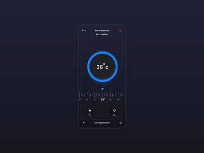 UI | Air condition System control air condition airconditon design ui ui ux uidesign uiux ux ux design uxdesign