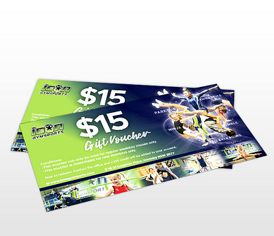 Sports Gift Voucher Design branding design fiverr flyer gift voucher graphic design illustration print design sports voucher