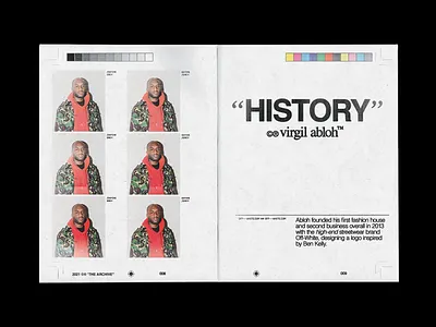 Off-White c/o Virgil Abloh™ — "The Archive" art direction book design branding cover design design editorial editorial design fashion graphic design hype layout magazine off white streetstyle streetwear