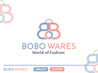 Bobo Wares -Apparel logo branding creativelogo design flatlogo icon logo logo process logo professional logobrand logodesign logodesigner logoicon logoideas logologo logomark logos mark minimal shopping shopping logo