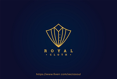 Redesigned a logo for royal clothes branding cleanminimalistlogo graphic design logo logo design minimalistlogo modernlogo