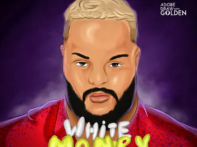 WHITEMONEY Unleashed | Infinite Painter adobe art artwork cartoon cartoon drawing custom artwork design illustration infinite painter portrait drawing sketch vector vexel whitemoney