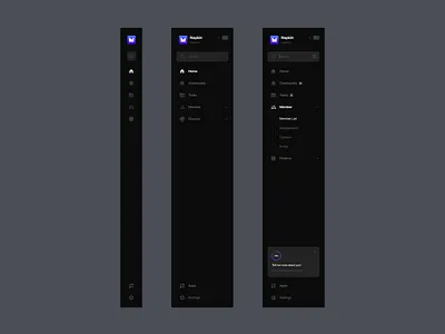 Sidebar Navigation navi bar navigation bar sidebar navigation ui ui design web web design