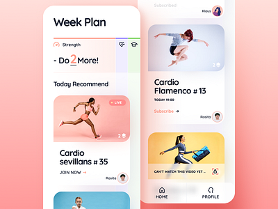 Fitness App app app design courses design fitness fitness app fitness courses interface ios light mobile app mobile application mobile design mobile ui sport sport app ui user interface user interface design ux