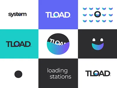 TLOAD -TM | Branding branding clean design graphic design illustration logo logo design pattern symbol typography vector