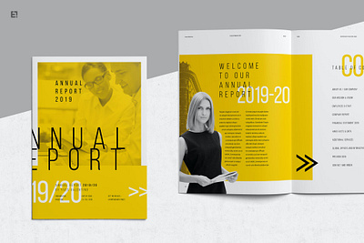 Annual Report annual annual report brochure business business catalog clean graphic design lookbook motion graphics portfolio print report template