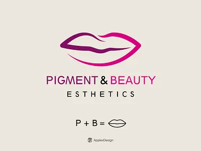 Pigment & Beauty Esthetics beauty branding design esthetic fashion illustration logo logos pigment vector