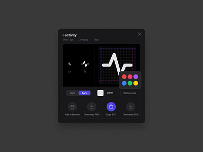 Signalicon — Icon Preview UI icon signalicon signalsupply ui