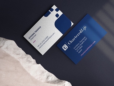 Chartered Life | Business Card brand elements brand identity brand identity design brand mockup branding branding design brandmark business card design company logo custom logo design graphic design logo logo design logo designer logofolio logotype modern logo monogram typography visual identity