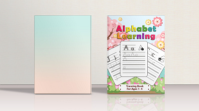 Alphabet Learning Workbook 3d branding graphic design