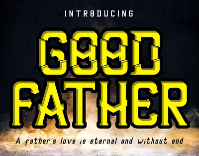 Good Father apparel handlettering magazine