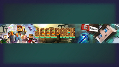 Minecraft YouTube banner minecraftbanner minecraftyoutubebanner twitch banner youtube banner youtube logo