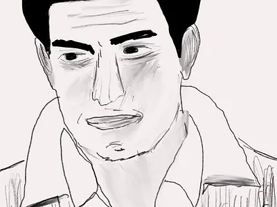 Concept character art for a noir story. art illustration ipad procreate