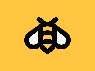 Bee bee creative dan fleming design logo minimalism symbol