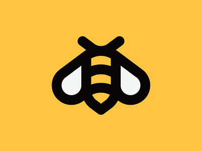 Bee bee creative dan fleming design logo minimalism symbol