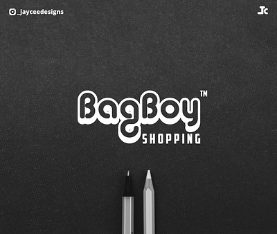 Bagboy shopping branding design graphic design logo logo design minimal vector