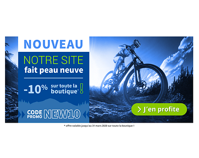 Cycling brands slides - ads - promos banner design slides