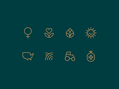 Grazy Icons 829 brand identity creative dan fleming design grazy icon set