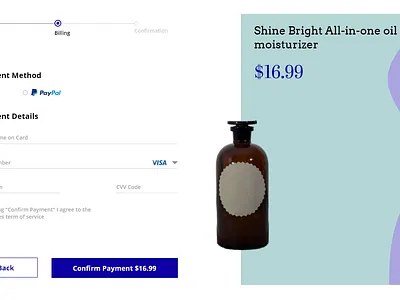 Payment Method UI Design Daily Challenge design ui uiux uiux design ux ux design web design