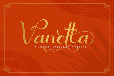 Vanetta - Modern Calligraphy Script Font beautiful font best font bouncy font branding font calligraphy font display font fancy font flourish font fun font handwriting font invitation font lettering font luxury font modern font romantic font script font stylish font swash font typeface font wedding font