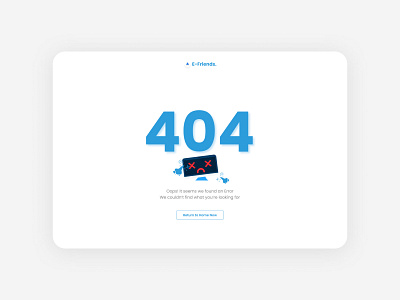 Daily UI Challenge #8 : 404 Page 404 404page dailyui dailyuichallenge dailyuiinspiration dailyuino8 design designchallenge graphic design notfound product ui uiux ux