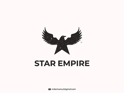 Start Eagle design eagle eagle logo emblem entertainment iconic logo illustration lettermark logo logo mark logodesign logoinspiration logotype monogram logo star concept star logo starempire