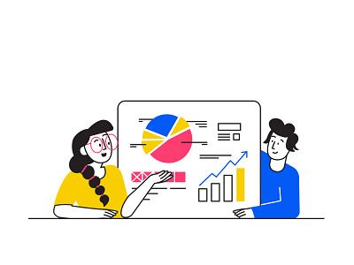Business Development - Illustration 2d agency akartha animation branding design dribble illustration logo ui