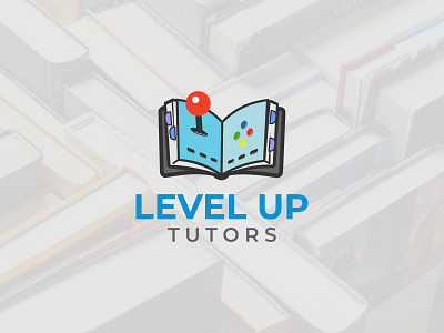 Edu Game Logo Level Up Tutor brand branding child cube design edu education flat fun game graphic design icon identity illustration kid learn logo minimal school vector