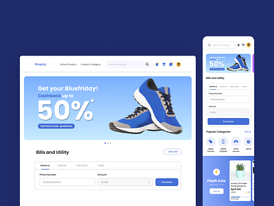 E-commerce UI kit branding design homepage illustration landing page logo mobile app mobile app design online shop startup ui ui ux ux