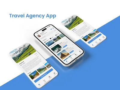 Travel Agency Mobile App UI UX Design adobe photoshop app app design branding design figma mobile app travel travel agency travel app ui ui design ui ux ux ux design web ui