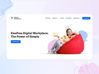 Power of Simple adobe bestdesign branding design designer graphic design hero image illustration image landing page layout mixmedia photoshop powerful simple trend ui uiux ux visual