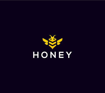 Honey Logo app branding design graphic design honey logo icon illustration logo vector