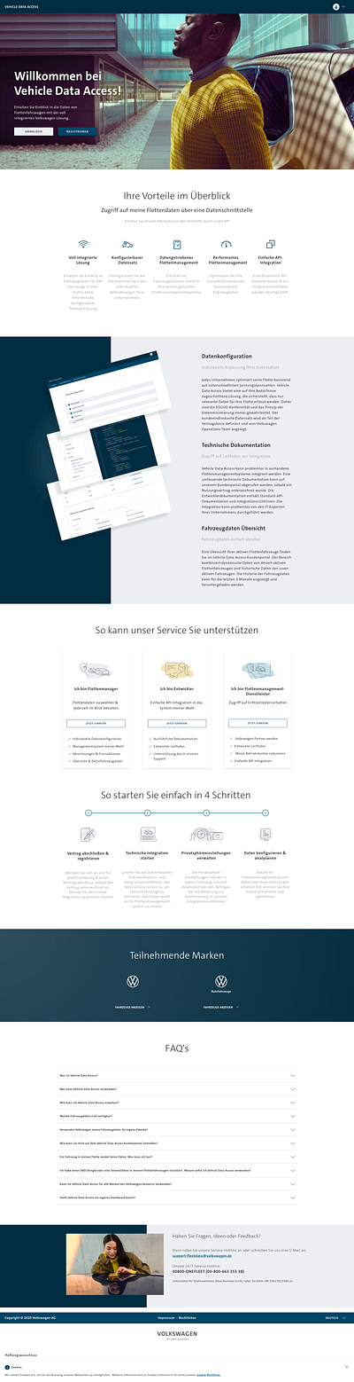 vehicledataaccess.vwgroup.com frontend react
