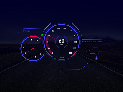 Daily UI Design Challenge | Day 32 | Car Interface adobexd appdesign branding car dashboard car interface cars daily ui dark theme design illustration landingpage webdesign uiux logo ui uiux ux